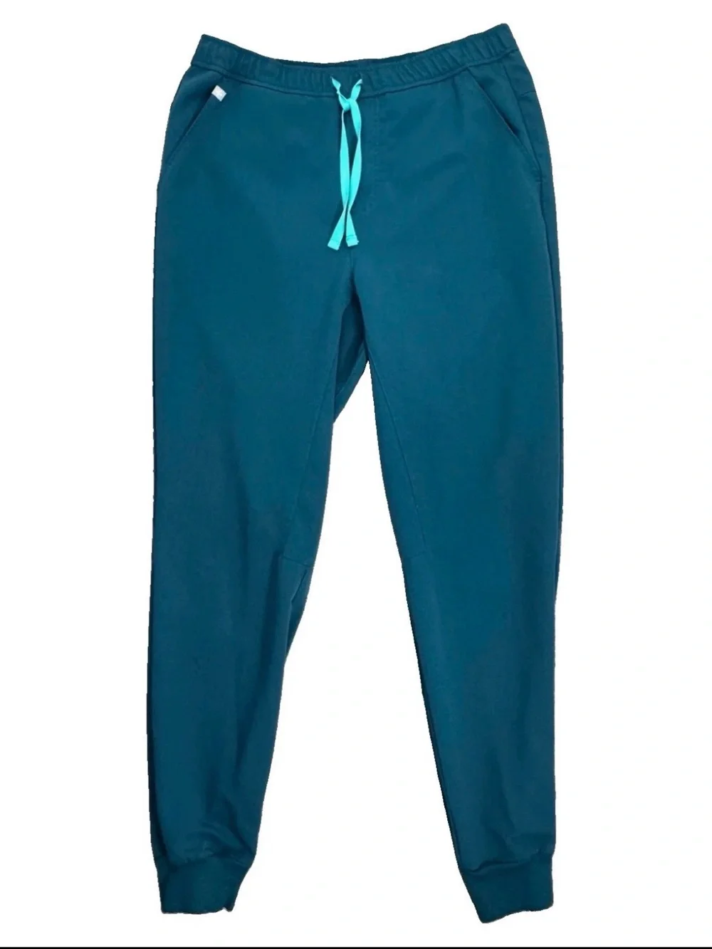 Figs Men's Tansen Jogger Scrub Pant in Caribbean Blue